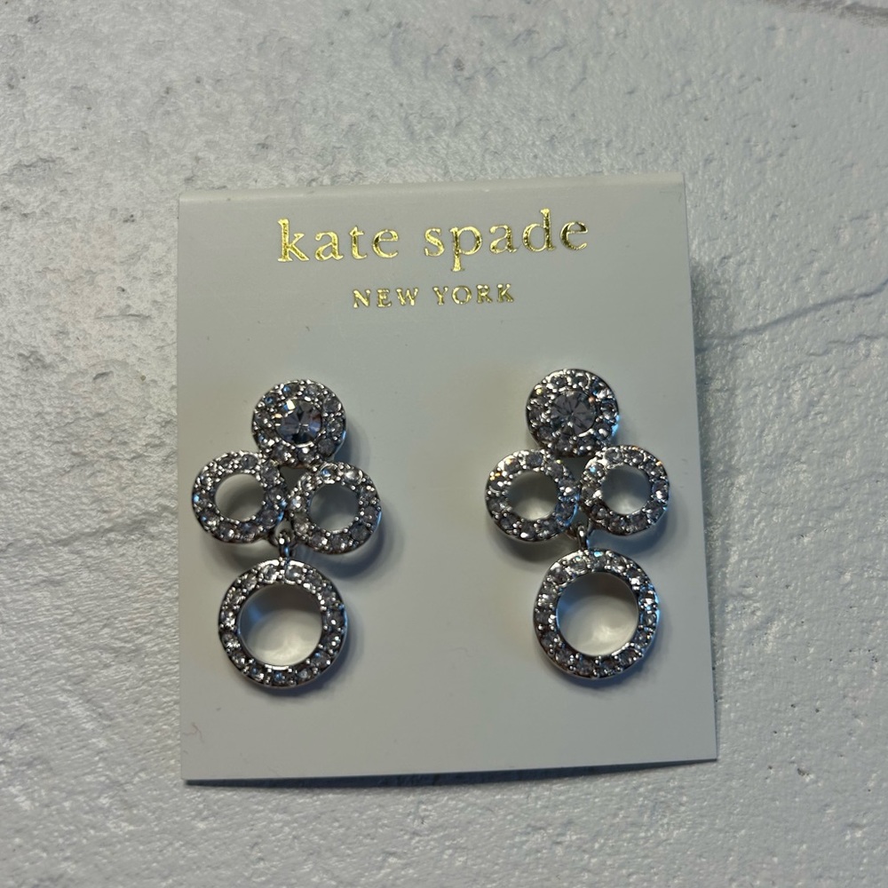 Kate Spade Circle Linear Earrings